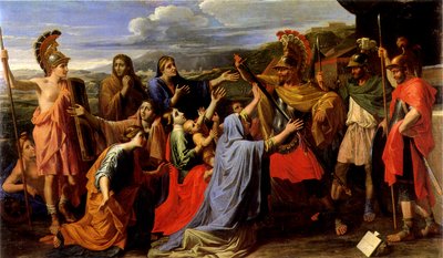 Coriolano a Les Andelys da Nicolas Poussin